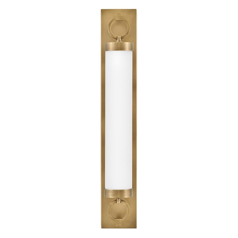 LED Vanity from the Baylor Collection in Heritage Brass Finish by Hinkley
