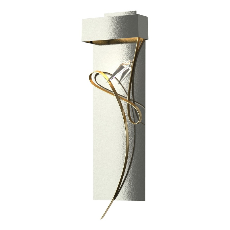 Rhapsody LED Sconce Sterling Modern Brass
