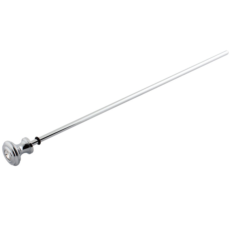 Wilshire KSPR3961WLL Brass Pop-Up Rod, Polished Chrome