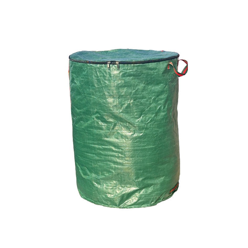 300L (Calibre67*84cm) Zip Version Heavy Duty Collapsible Garden Waste Bags (Set of 2) – Large Reusable Yard Leaf Bin