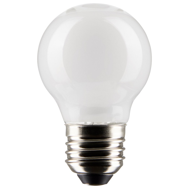 4.5 Watt G16.5 LED – White – Medium Base – 5000K – 120 Volt – 2-Card Light Bulb by Satco