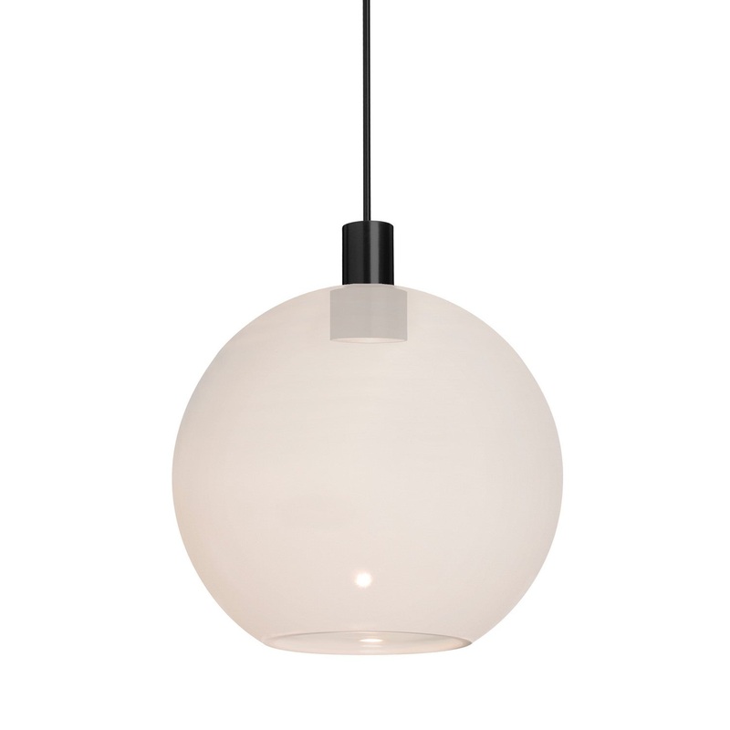 Besa 1XC-NEWTON8MW-LED-BK Besa Newton 8 Pendant LED Pendant Black
