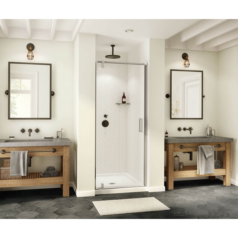 ModulR Pivot Shower Door Alcove 32 x 78 in. 8 mm