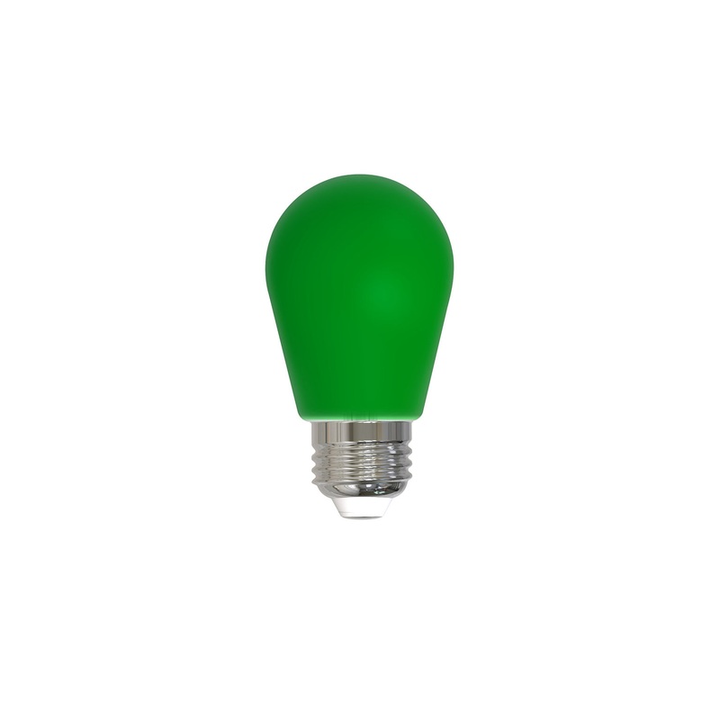2.5 Watt S14 Ceramic Green, E26 base, 120 Volt Light Bulb by Bulbrite