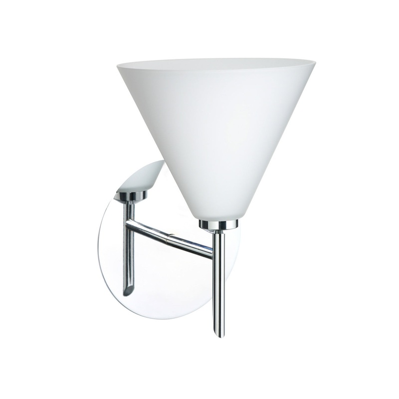 Besa 1SW-512107-CR Kani One Light Wall Sconce Chrome (Discontinued)