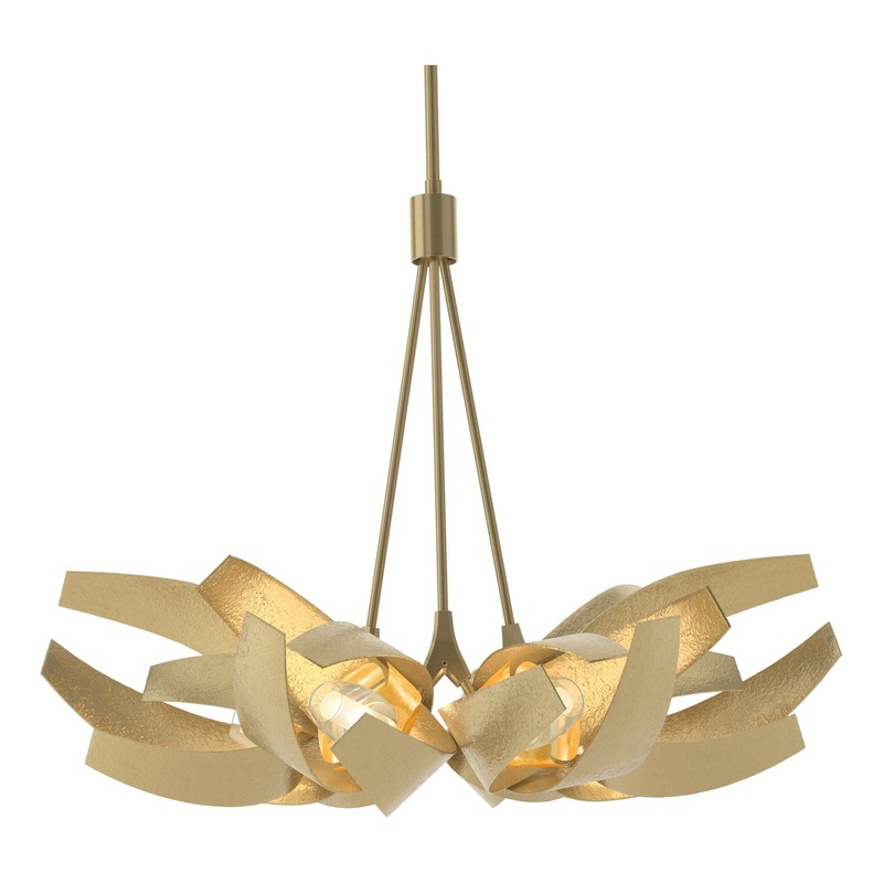 Corona Brass Accent Pendant Modern Brass
