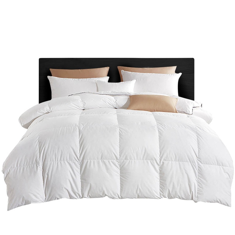 Giselle Bedding 800GSM Goose Down Feather Quilt Super King