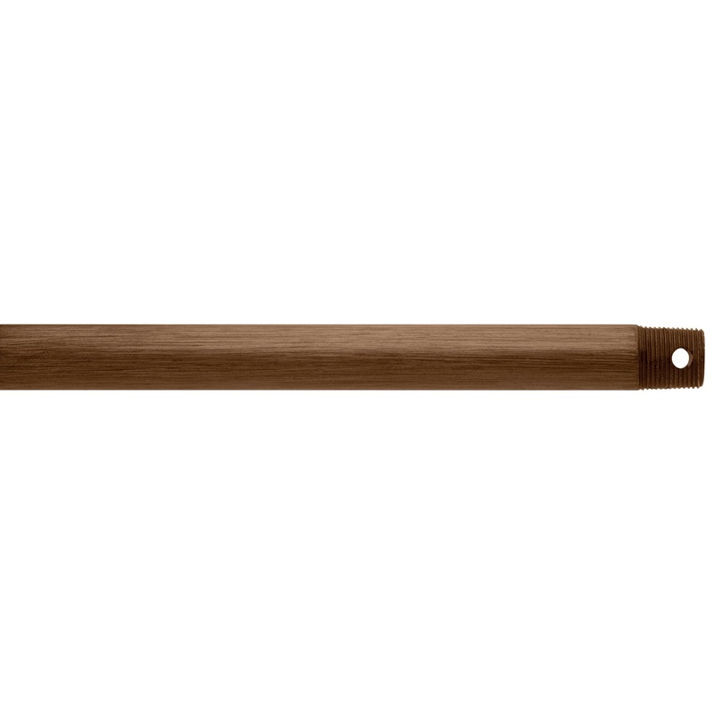 Kichler 360003WN Fan Down Rod, Walnut