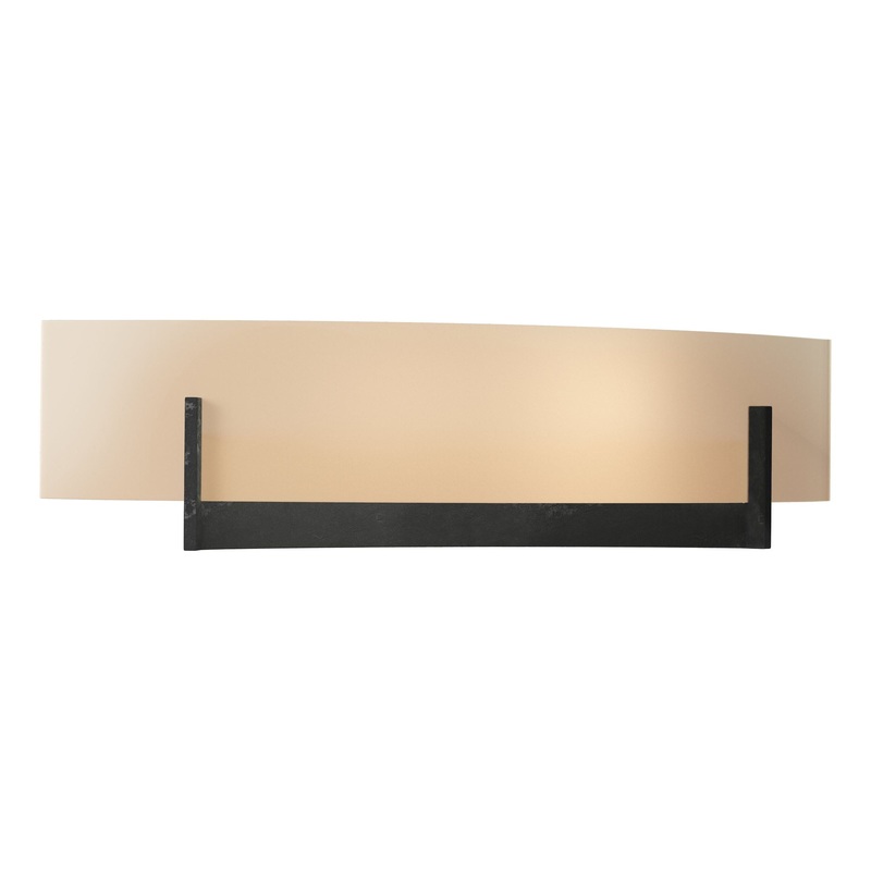 Axis Sconce Black Sand Glass (SS)