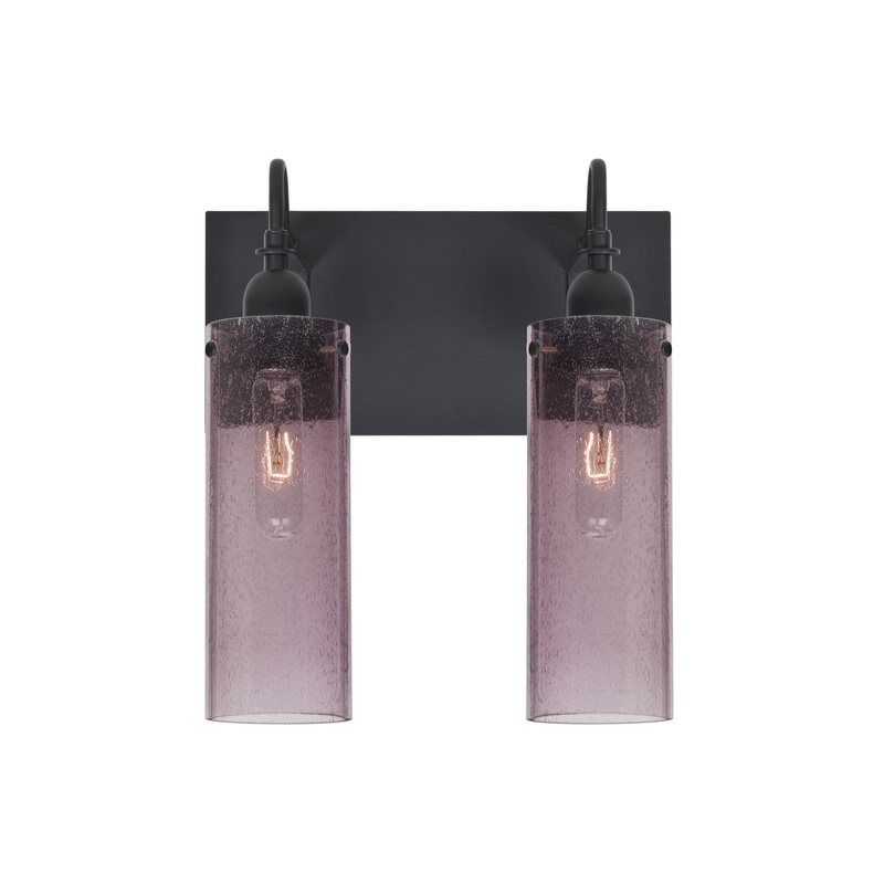 Besa 2WG-JUNI10PL-BK Juni Two Light Wall Sconce Black