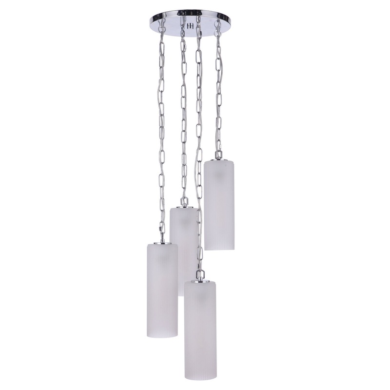 Craftmade 57994-CH Myos Four Light Pendant Chrome