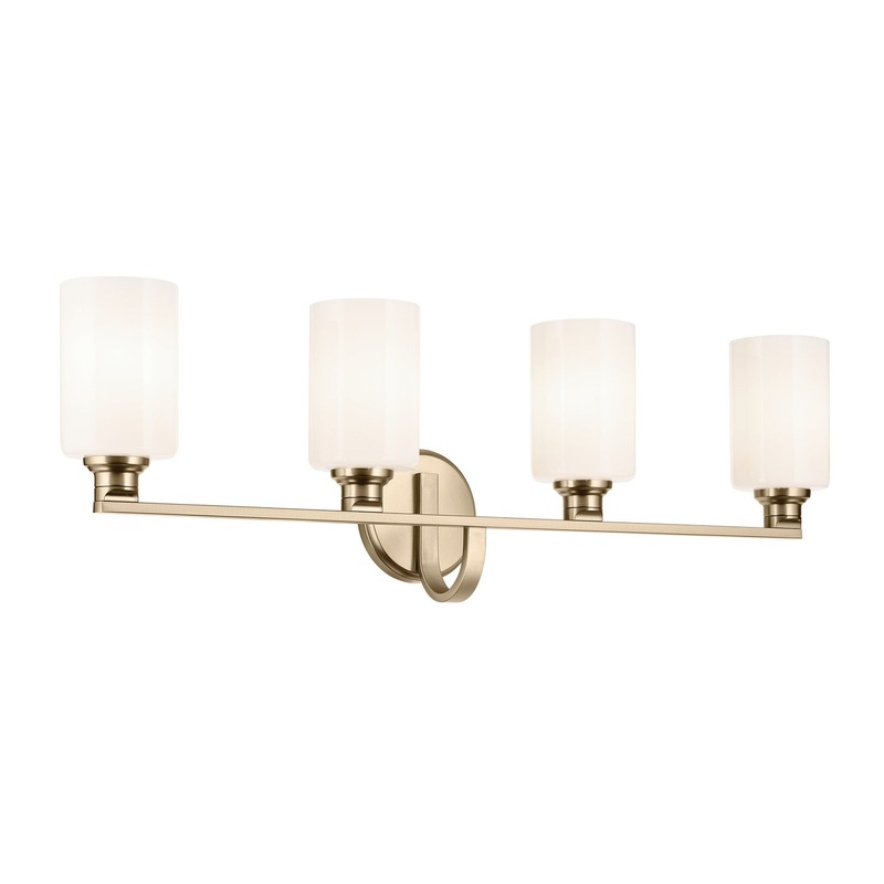 Kichler 55227CPZ Four Light Bath, Champagne Bronze
