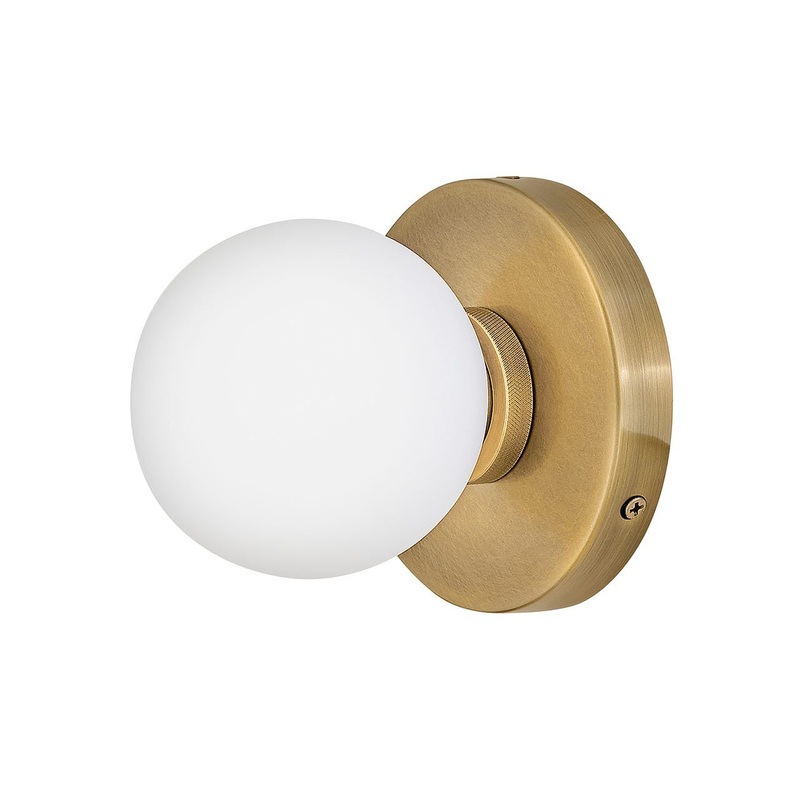 LED Vanity from the Audrey Collection in Heritage Brass Finish by Hinkley