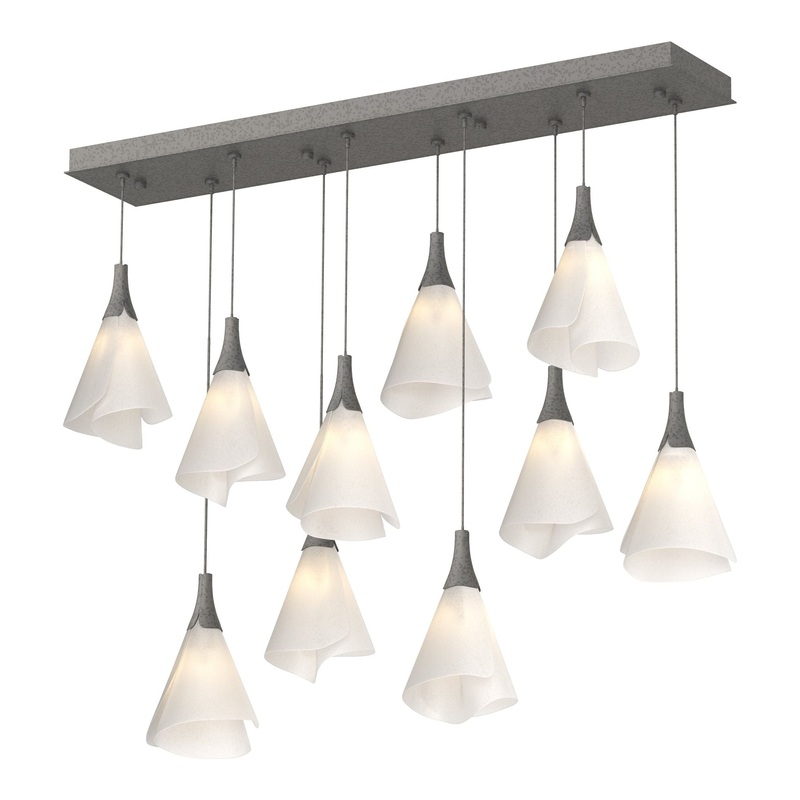 Mobius 10-Light Pendant Natural Iron