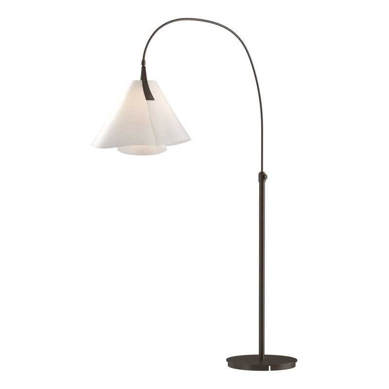 Mobius Arc Floor Lamp Bronze Spun Frost (SH)