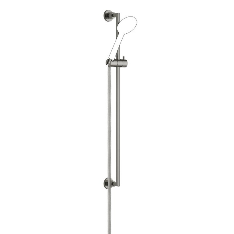 Slide Bar Kit TARA Less Hand Shower Dark Chrome Brass Alloy