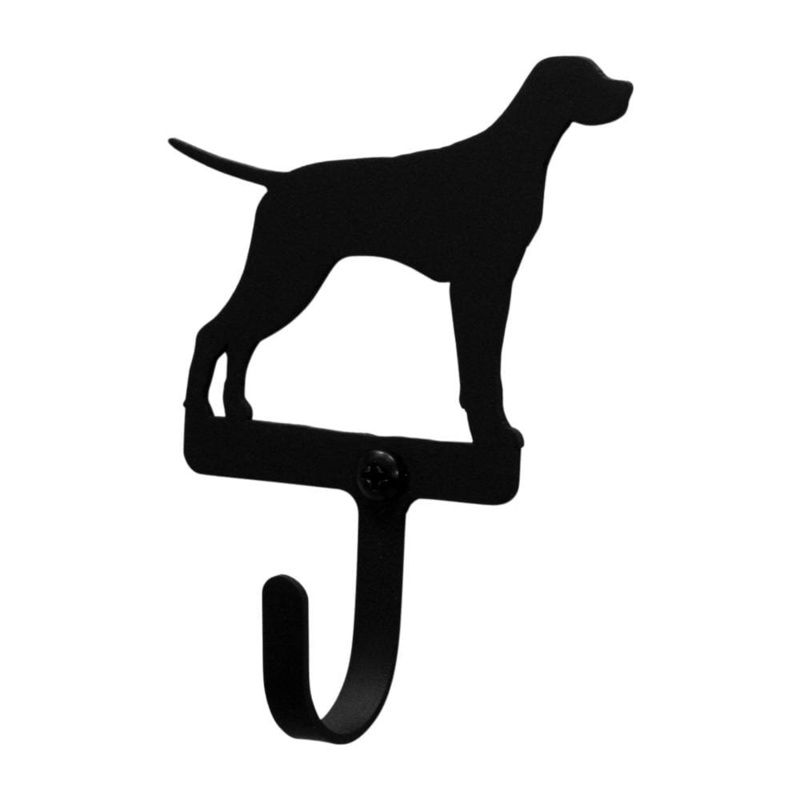 Village Wrought Iron WH-243-S Pointer Wall Hook Small