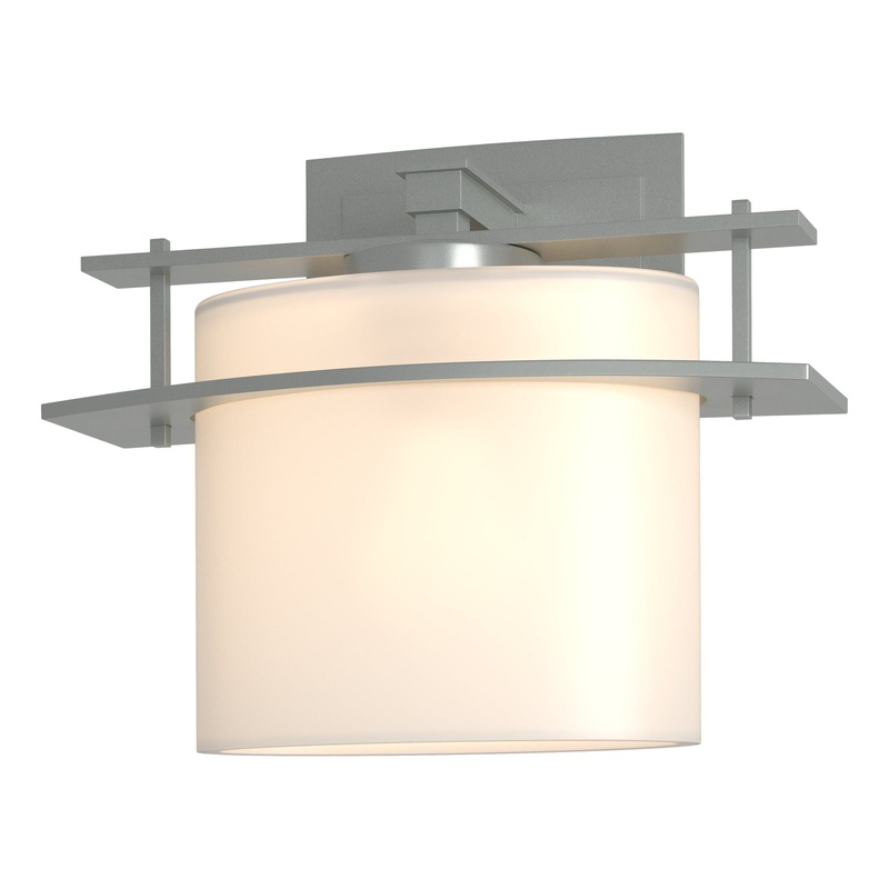 Arc Ellipse 1-Light Sconce Vintage Platinum