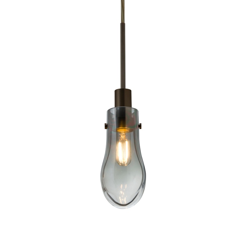 Besa 1JT-WISHSM-EDIL-BR Wish One Light Pendant Bronze