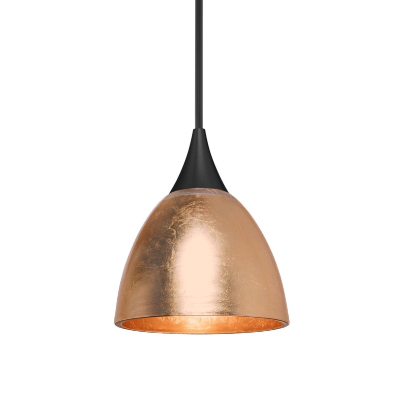 Besa 1XT-1758CF-BK Besa Divi Pendant One Light Pendant Black