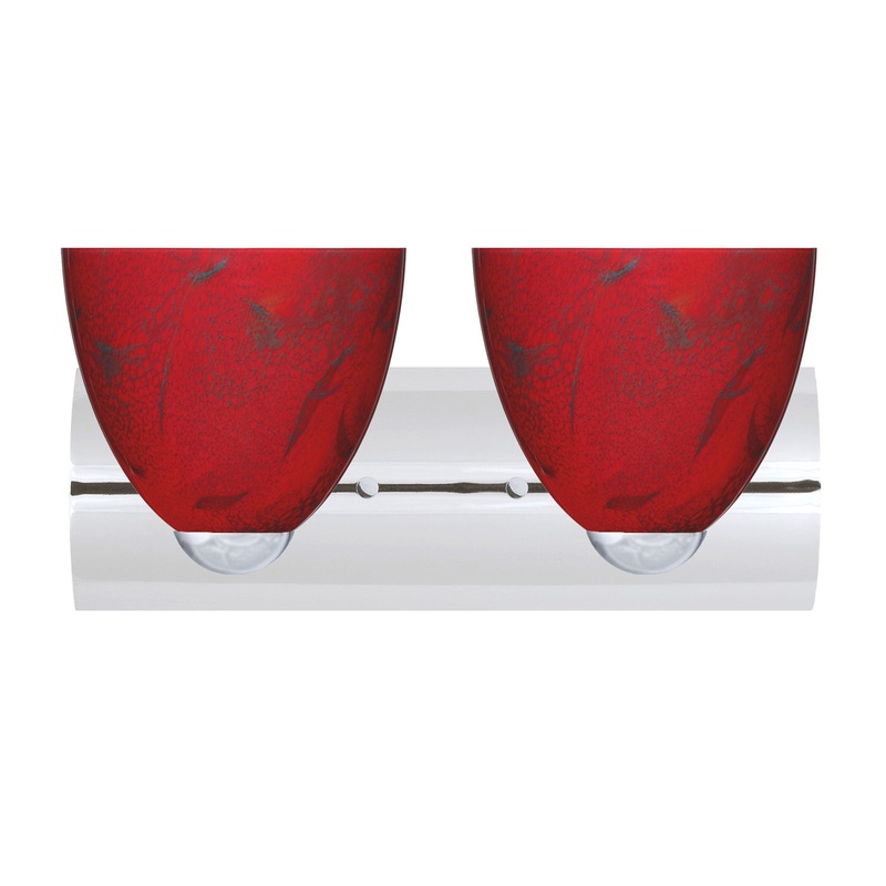 Besa 2WZ-7572MA-LED-CR Sasha Two Light Wall Sconce Chrome (Discontinued)