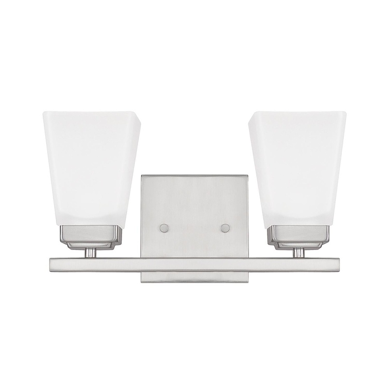 Capital Lighting 114421BN-334 Baxley 2 Light Vanity Brushed Nickel