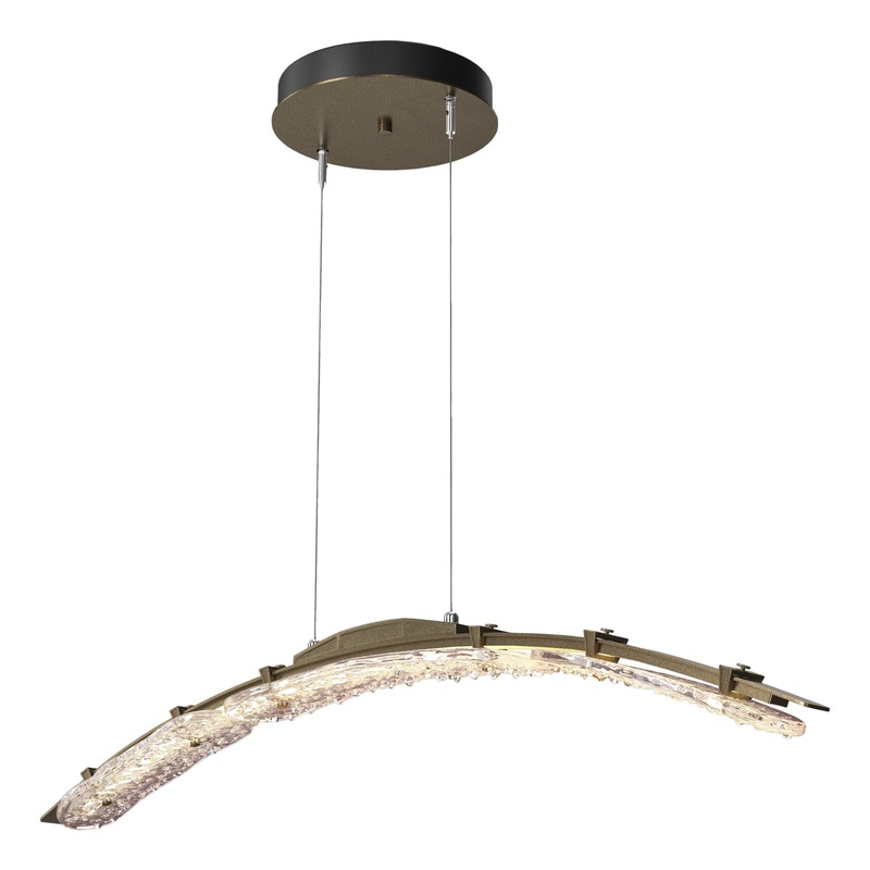 Glissade Large LED Pendant Soft Gold