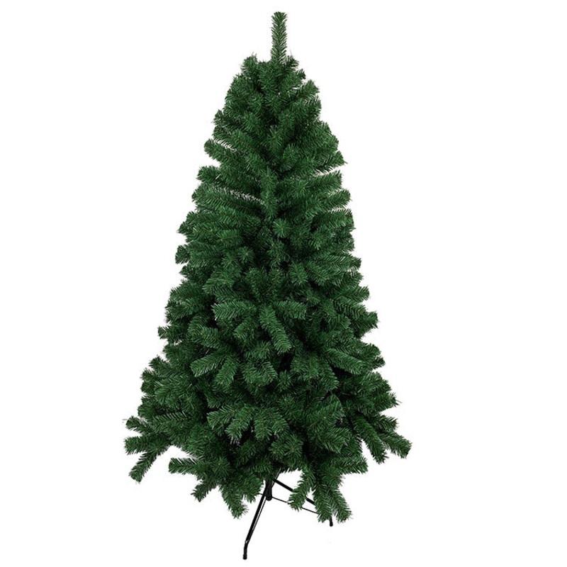 Lush Artificial Christmas Tree – Premium Green PVC Holiday Pine with Stand(120-240T)
