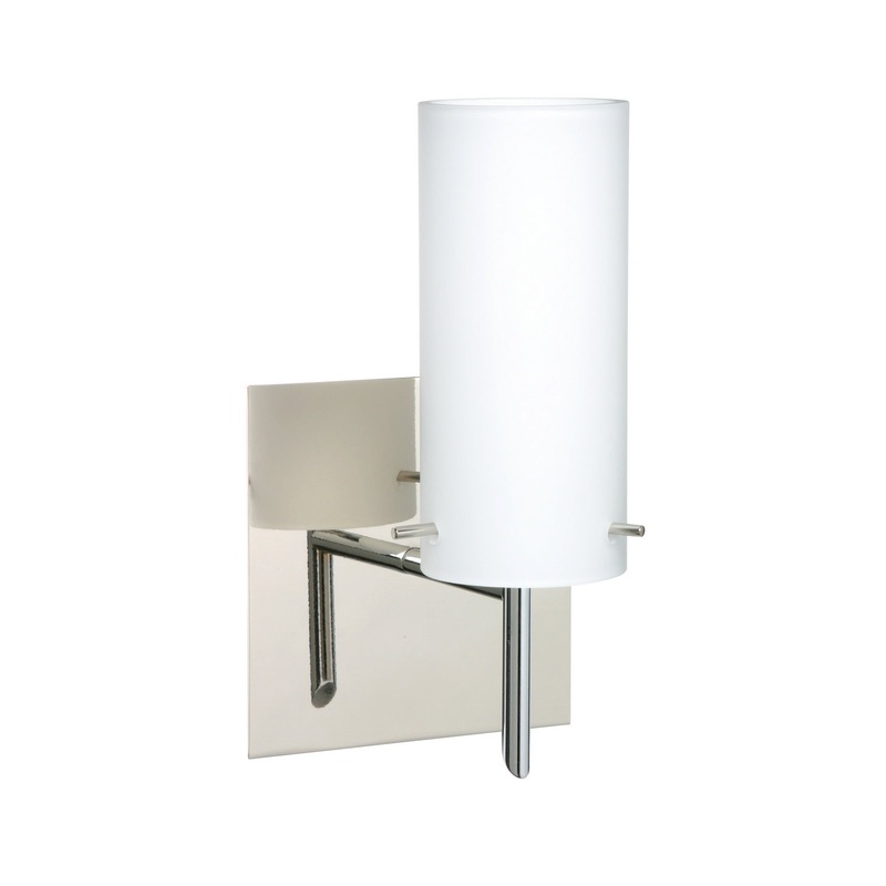 One Light Wall Sconce from the Copa Collection in Chrome Finish by Besa
