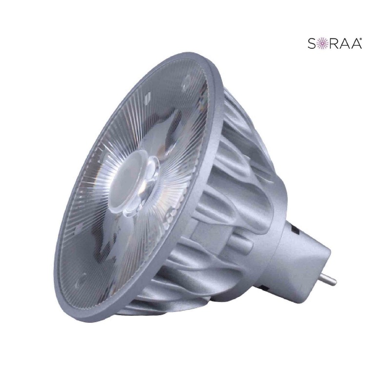SORAA 7.5W LED MR16 2700K VIVID3 10 DIM Light Bulb by Bulbrite