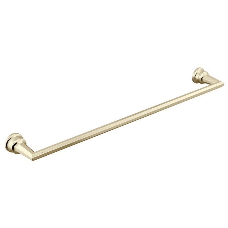 Towel Bar Beauclere 24 Inch Brilliance Polished Nickel Metal