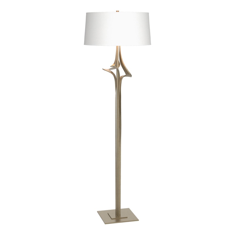 Antasia Floor Lamp Soft Gold Natural Anna Shade (SF)
