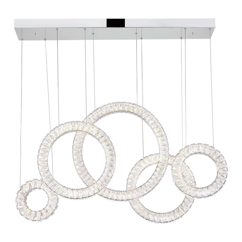 Celina Linear Suspension Chrome