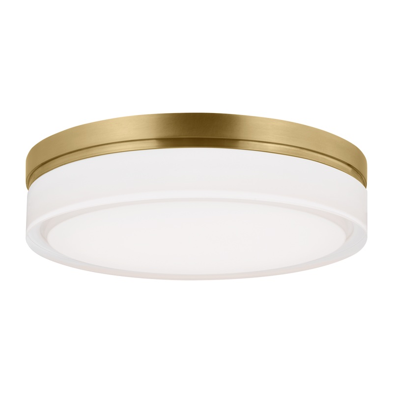 Cirque Large Flush Mount Natural Brass 2700K