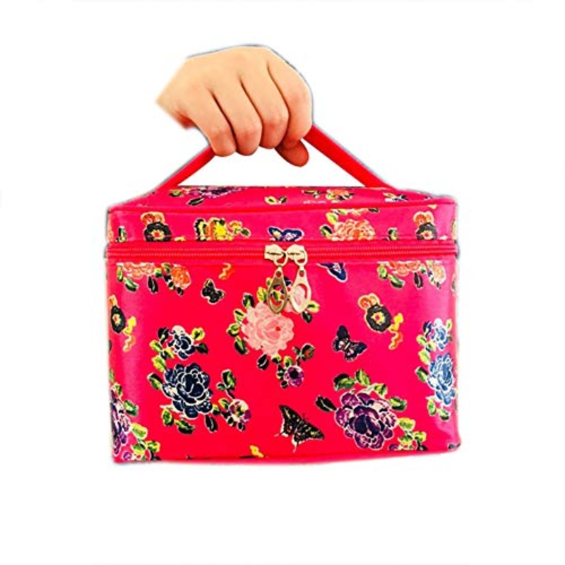 TREESTAR Moda Sacco di Lavaggio Borsa da Viaggio Impermeabile Custodia di Grande capacit Caso Cosmetico Borsa Cosmetica per Il Lavaggio Portatile con Gancio per Uomini Donne Che Viaggiano