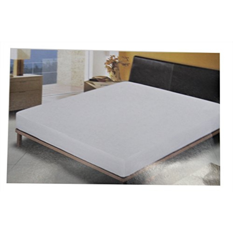 zambaidi coprimaterasso Spugna Letto Matrimoniale 170×200 cm + 25 cm 100% Cotone