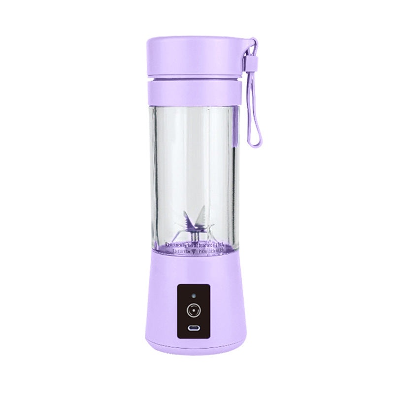 Light Purple Portable Blender USB Rechargeable – Personal Size Smoothie Maker On The Go