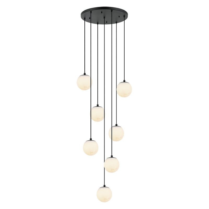 Nikini 7-Light Pendant Matte Black