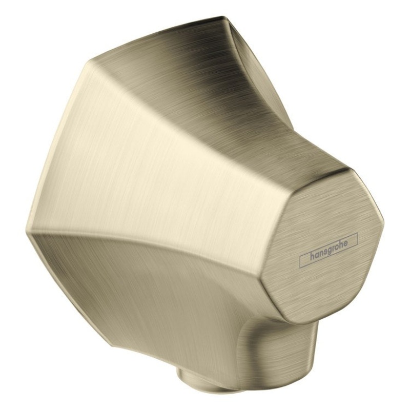 Wall Outlet Locarno Supply Elbow Brushed Nickel for Handshower Holder