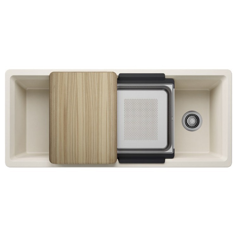 Workstation Inteos 45 Inch Soft White Silgranit