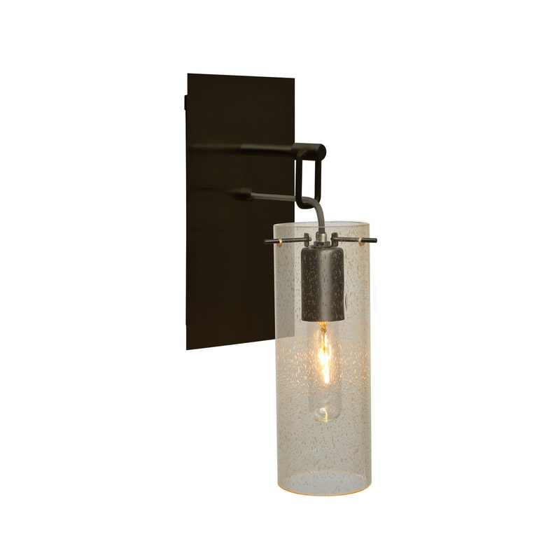 Besa 1WP-JUNI10GD-BR Juni One Light Wall Sconce Bronze