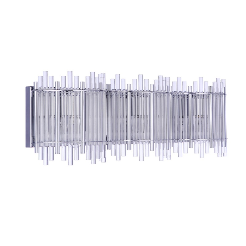 Craftmade 59203-CH Reveal Three Light Vanity Chrome