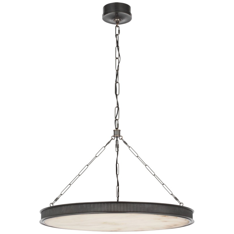 LED Chandelier from the Matthew Collection in Bronze Finish by Visual Comfort Signature