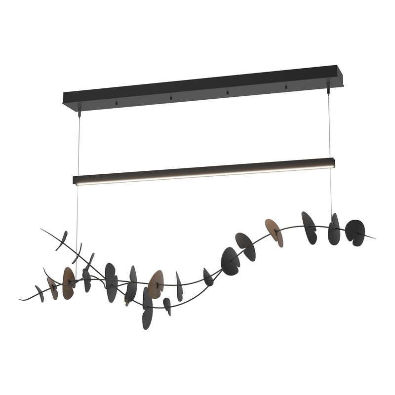 Lily LED Pendant Black Bronze