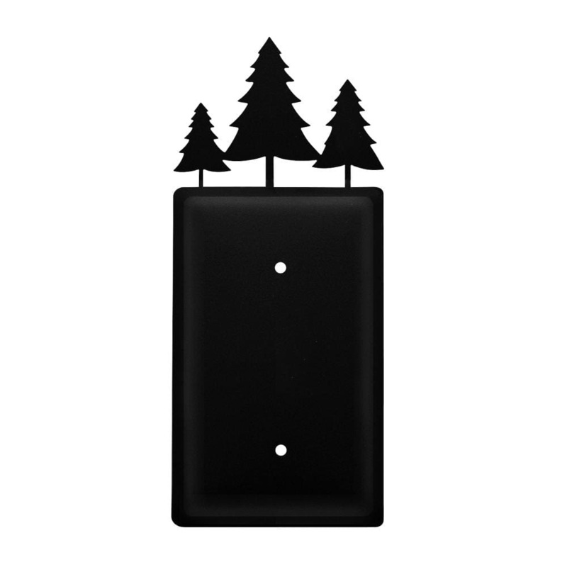 Village Wrought Iron EC-20 Single Pine Tree Single Elec Cover CUSTOM Product
