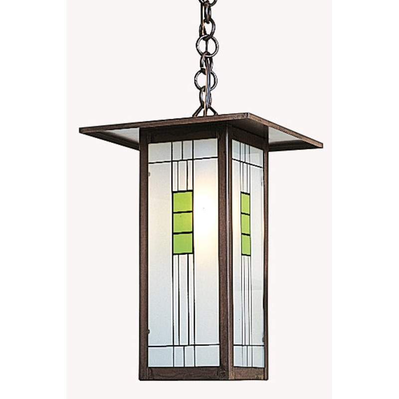 Arroyo FH-9LG-BZ Franklin One Light Pendant Bronze