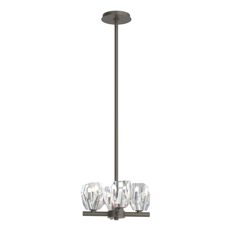 Gatsby 4-Light Semi-Flush/Pendant Dark Smoke