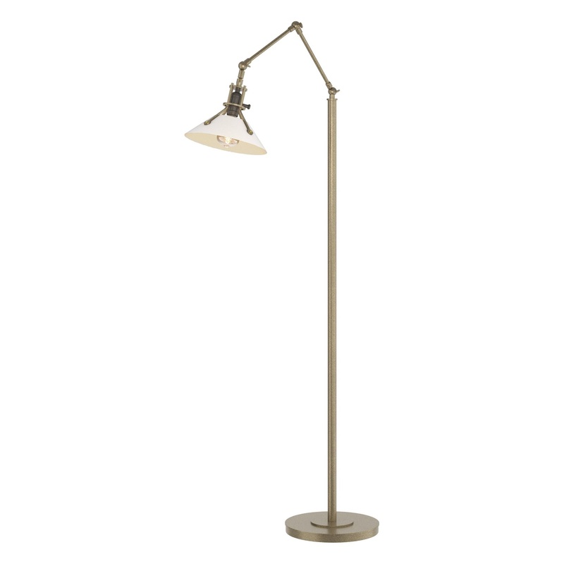 Henry Floor Lamp Soft Gold White
