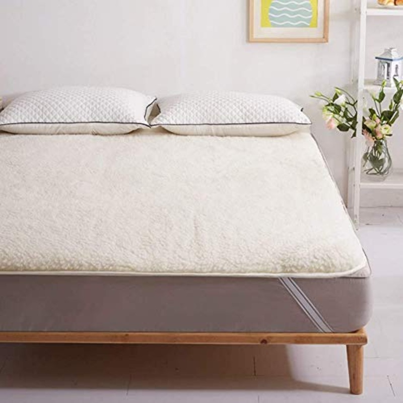HKX Tappetino, coprimaterasso Futon Materassino Portatile Cuscino Pieghevole Tappetini Letto-A 100x200cm (39×79 Pollici)