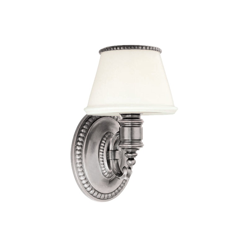 One Light Bath Bracket from the Richmond Collection in Polished Nickel Finish by Hudson Valley
